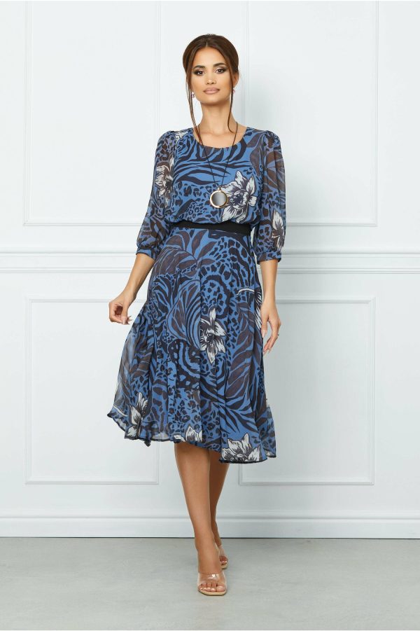 rochie-dora-albastra-cu-imprimeu-divers-1037925-839640-4.jpeg Rochie Dora albastra cu imprimeu divers