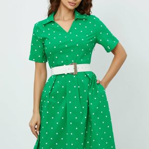 rochie-dora-verde-cu-buline-albe-1005993-812418-4.jpeg Rochie Dora verde cu buline albe