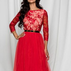 rochie-dy-fashion-dyana-rosie-din-tulle-cu-broderie-la-bust-931029-738705-4.jpeg Rochie Dy Fashion Dyana rosie din tulle cu broderie la bust