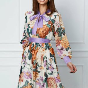 rochie-dy-fashion-ivory-cu-imprimeuri-florale-bej-1020495-826800-4.jpeg Rochie Dy Fashion ivory cu imprimeuri florale bej
