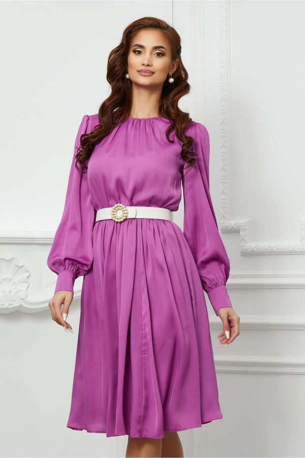 Rochie Dy Fashion lila vaporoasa