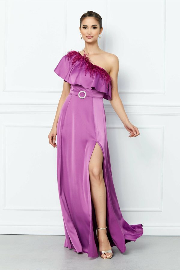 rochie-dy-fashion-magenta-lunga-cu-pene-si-un-umar-gol-1034715-834579-4.jpeg Rochie Dy Fashion magenta lunga cu pene si un umar gol