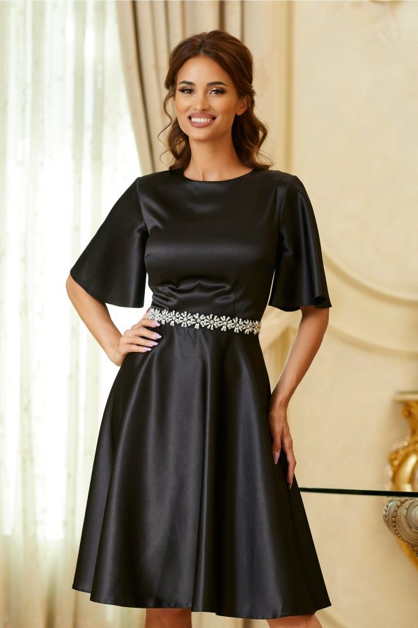 rochie-dy-fashion-neagra-cu-maneci-largi-si-talie-accesorizata-1053765-849651-4.jpeg Rochie Dy Fashion neagra cu maneci largi si talie accesorizata