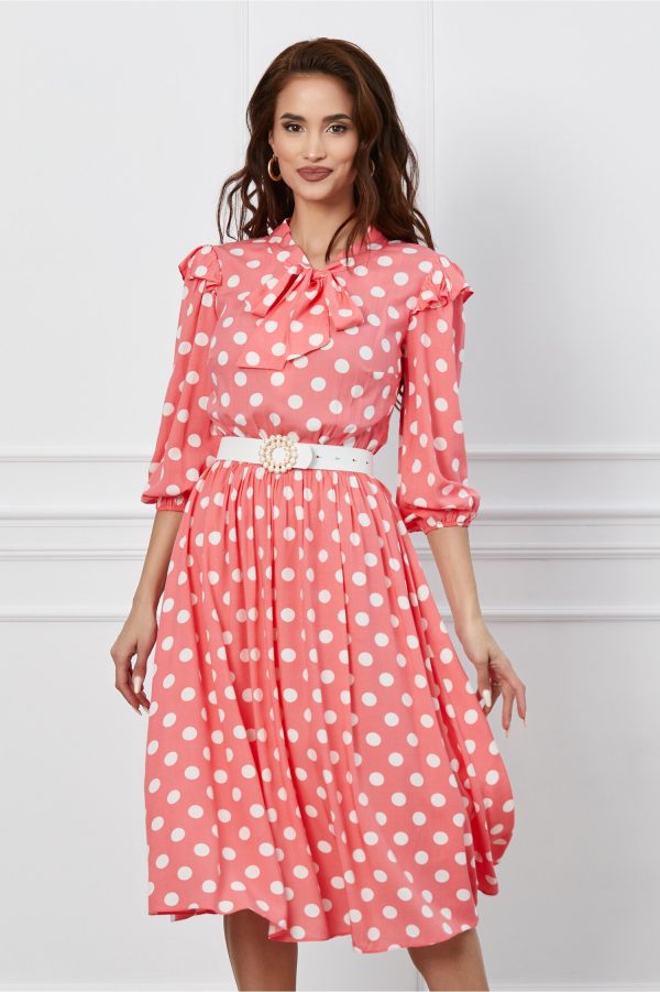 rochie-dy-fashion-roz-cu-buline-si-volanase-la-umeri-1019751-823245-4.jpeg Rochie Dy Fashion roz cu buline si volanase la umeri