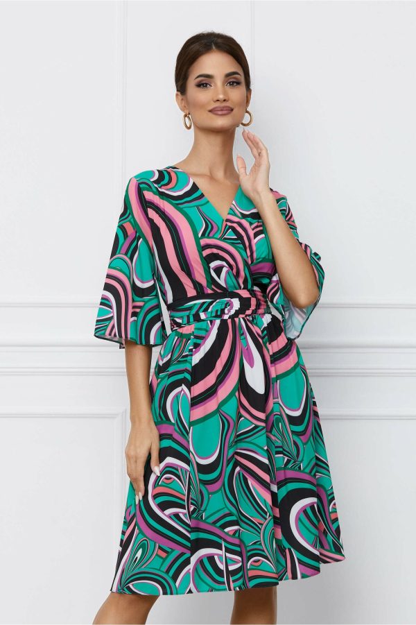 rochie-dy-fashion-verde-cu-imprimeu-roz-1069419-862545-4.jpeg Rochie Dy Fashion verde cu imprimeu roz