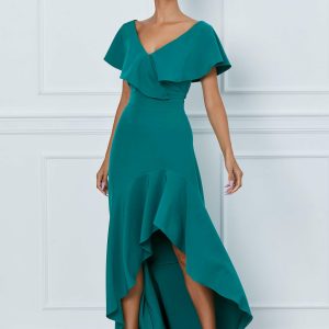rochie-dy-fashion-verde-cu-volane-si-croi-asimetric-1057815-854508-4.jpeg Rochie DY Fashion verde cu volane si croi asimetric