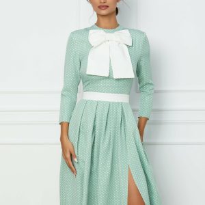 rochie-dy-fashion-verde-mint-cu-buline-albe-si-funda-la-bust-1074945-866400-4.jpeg Rochie Dy Fashion verde mint cu buline albe si funda la bust