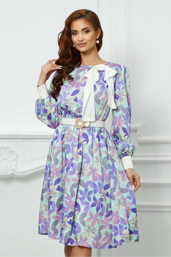 rochie-dy-fashion-verde-mint-cu-flori-lila-si-funda-maxi-1011789-816480-4.jpeg Rochie Dy Fashion verde mint cu flori lila si funda maxi