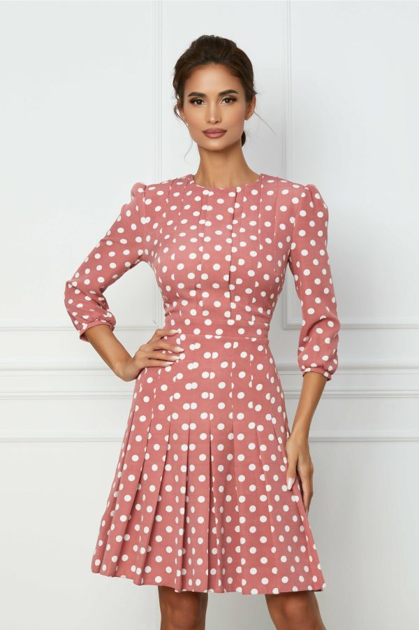 rochie-dyfashion-roz-cu-buline-si-pliuri-1075617-867453-4.jpeg Rochie DyFashion roz cu buline si pliuri
