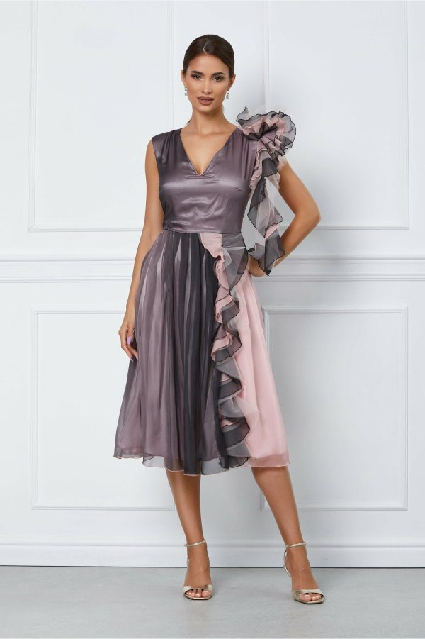 rochie-ella-collection-asia-roz-si-negru-in-degradee-cu-volane-1044597-841512-4.jpeg Rochie Ella Collection Asia roz si negru in degradee cu volane