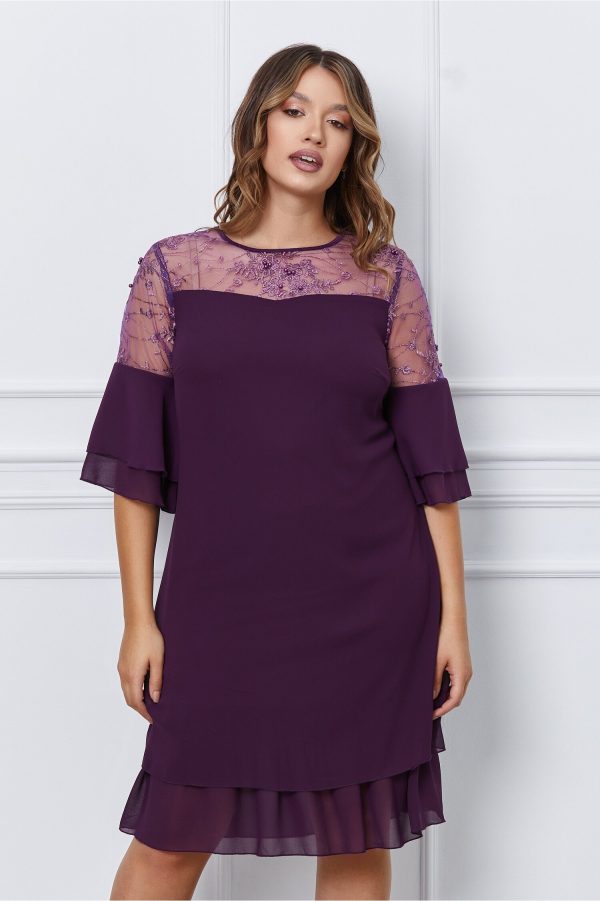 rochie-ella-collection-doina-mov-cu-broderie-florala-si-decolteu-rotund-1054395-852612-4.jpeg Rochie Ella Collection Doina mov cu broderie florala si decolteu rotund
