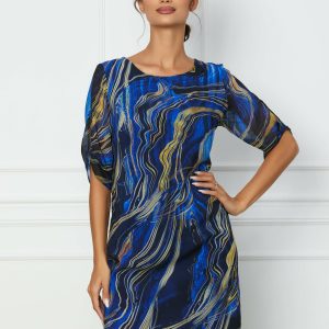 rochie-fiona-bleumarin-cu-imprimeu-albastru-1073214-867558-4.jpeg Rochie Fiona bleumarin cu imprimeu albastru