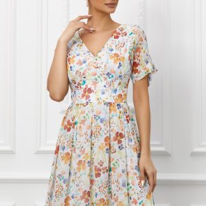 rochie-florina-alba-cu-imprimeu-floral-si-fir-lurex-1013805-818148-4.jpeg Rochie Florina alba cu imprimeu floral si fir lurex
