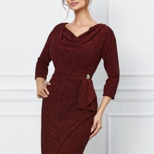 rochie-ilinca-bordo-din-lurex-cu-decolteu-adanc-1029909-832563-4.jpeg Rochie Ilinca bordo din lurex cu decolteu adanc