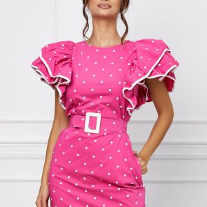 rochie-ioana-fuchsia-cu-volanase-la-maneci-si-curea-in-talie-1067109-862080-4.jpeg Rochie Ioana fuchsia cu volanase la maneci si curea in talie