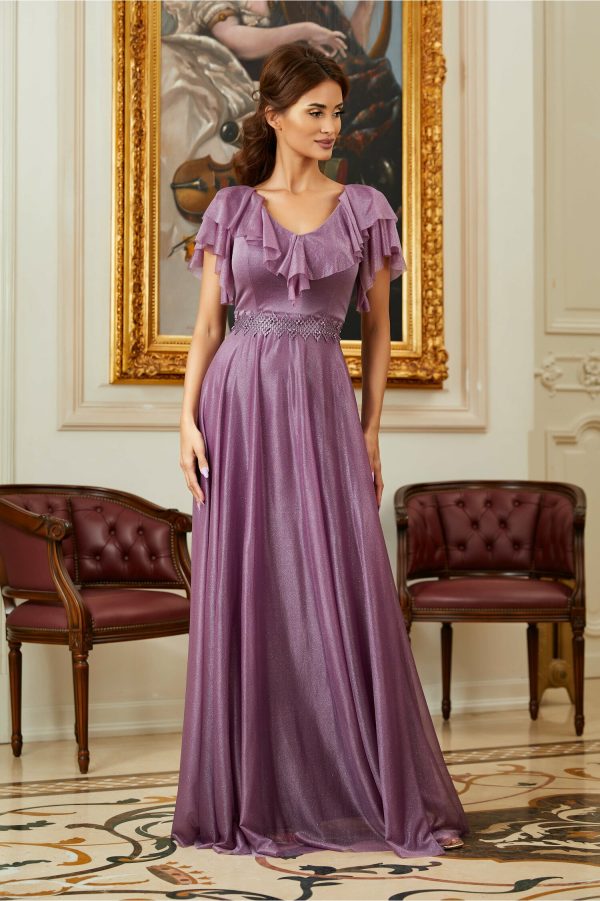rochie-irina-lila-cu-glitter-si-volanase-1051482-849978-4.jpeg Rochie Irina lila cu glitter si volanase