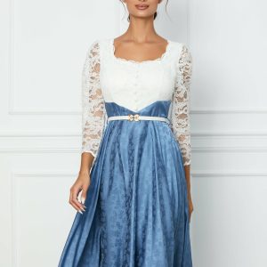 rochie-karla-bleu-cu-bust-alb-din-dantela-1076139-867078-4.jpeg Rochie Karla bleu cu bust alb din dantela