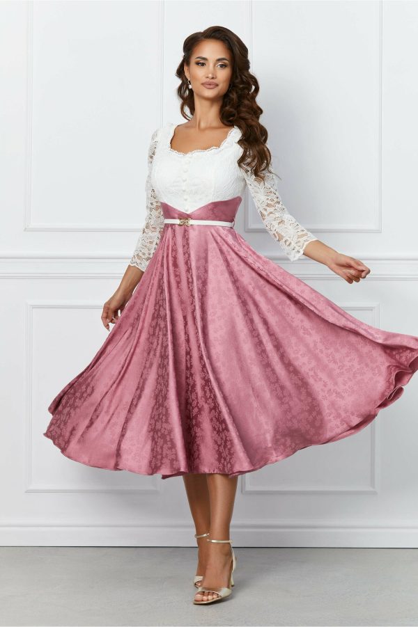 rochie-karla-roz-cu-bust-alb-din-dantela-1036368-836457-4.jpeg Rochie Karla roz cu bust alb din dantela