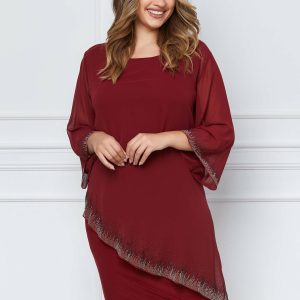 rochie-katia-bordo-din-voal-cu-aplicatii-stralucitoare-1070526-864444-4.jpeg Rochie Katia bordo din voal cu aplicatii stralucitoare