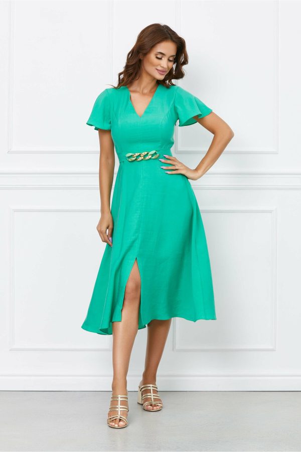 rochie-krina-verde-cu-lant-maxi-in-talie-1051161-848604-4.jpeg Rochie Krina verde cu lant maxi in talie