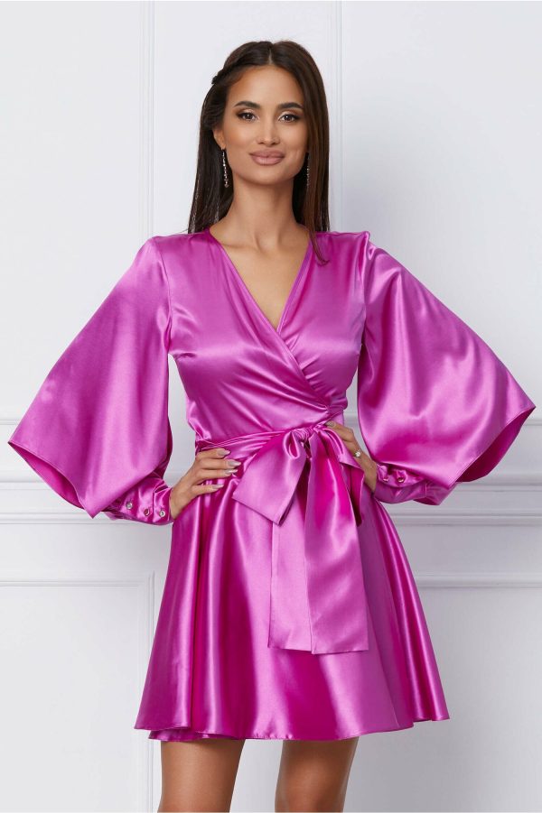 rochie-ladonna-magenta-scurta-petrecuta-1062894-858453-4.jpeg Rochie LaDonna magenta scurta petrecuta