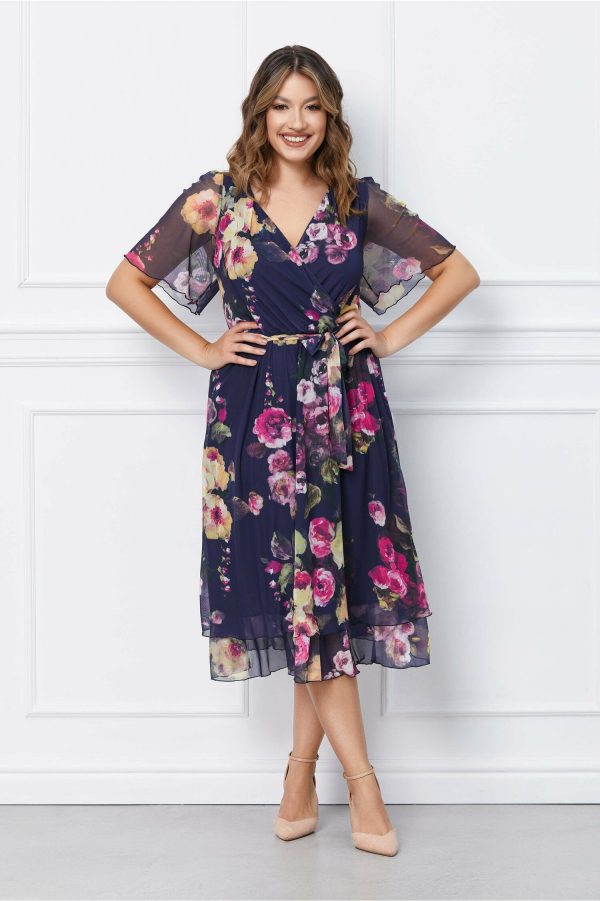 rochie-larisa-bleumarin-cu-imprimeuri-fucsia-1048353-849171-4.jpeg Rochie Larisa bleumarin cu imprimeuri fucsia
