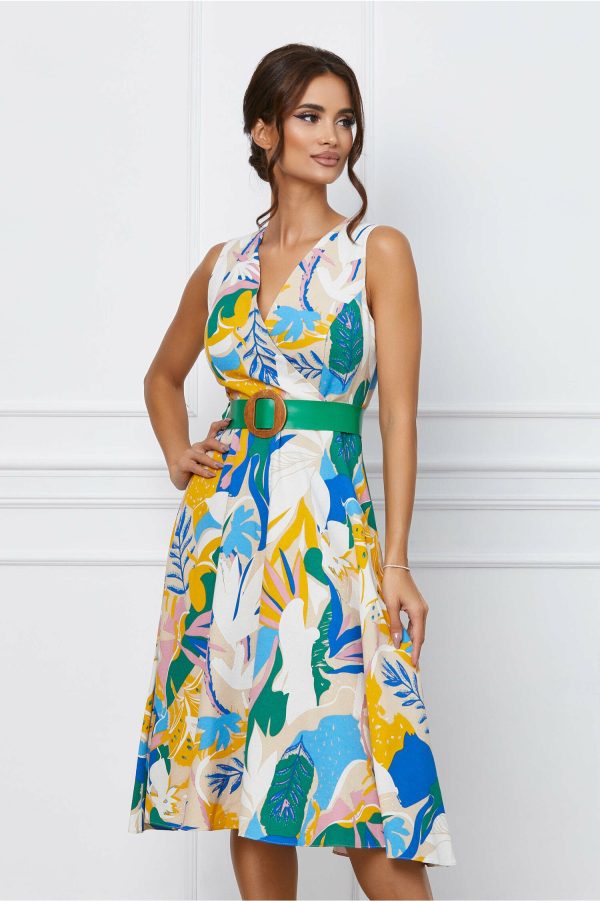 rochie-lexa-bej-cu-imprimeu-floral-albastru-1067064-861180-4.jpeg Rochie Lexa bej cu imprimeu floral albastru
