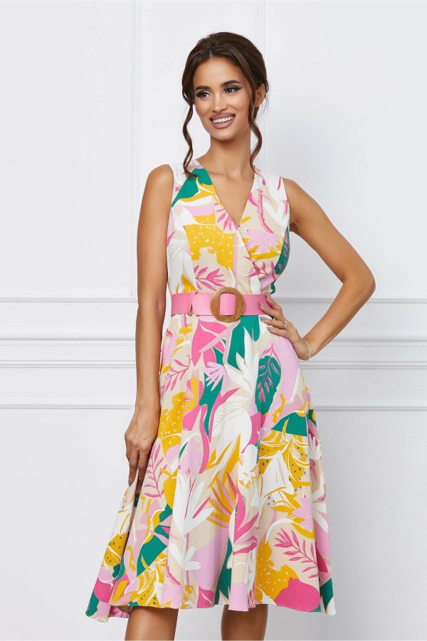 rochie-lexa-bej-cu-imprimeu-floral-roz-1067079-861195-4.jpeg Rochie Lexa bej cu imprimeu floral roz