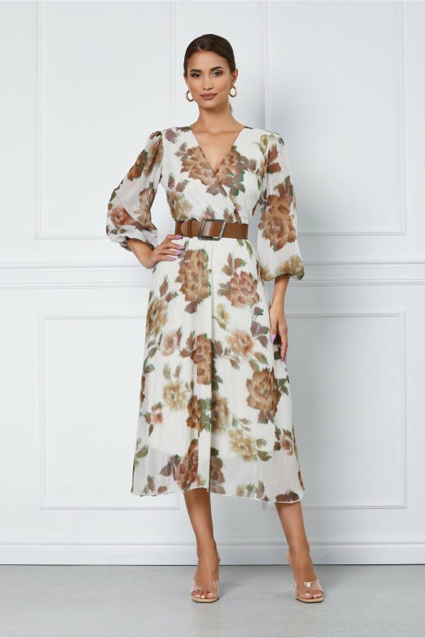 rochie-lilia-beige-cu-imprimeu-maro-si-decolteu-in-v-1042734-843063-4.jpeg Rochie Lilia beige cu imprimeu maro si decolteu in V