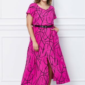 rochie-livia-fucsia-cu-imprimeu-si-crepeu-pe-fusta-1048338-849717-4.jpeg Rochie Livia fucsia cu imprimeu si crepeu pe fusta