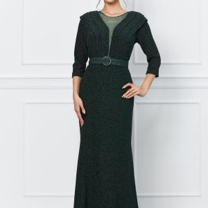 rochie-luana-verde-lunga-din-lurex-cu-o-curea-in-talie-1029030-833253-4.jpeg Rochie Luana verde lunga din lurex cu o curea in talie