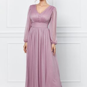 rochie-luiza-roz-lunga-cu-sclipici-si-maneci-lungi-1029267-833223-4.jpeg Rochie Luiza roz lunga cu sclipici si maneci lungi
