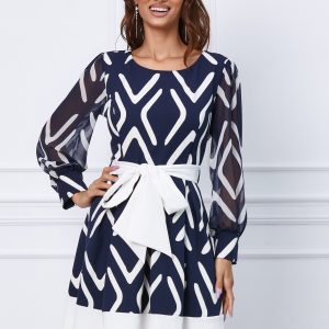 rochie-maria-bleumarin-cu-insertii-albe-1052496-851616-4.jpeg Rochie Maria bleumarin cu insertii albe