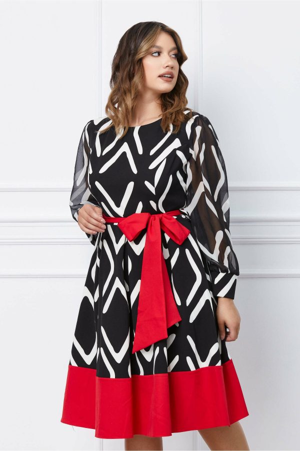 rochie-maria-neagra-cu-insertii-rosii-1052397-849003-4.jpeg Rochie Maria neagra cu insertii roșii