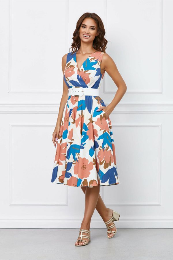 rochie-martha-alba-cu-imprimeu-floral-si-decolteu-petrecut-1052763-847776-4.jpeg Rochie Martha alba cu imprimeu floral si decolteu petrecut