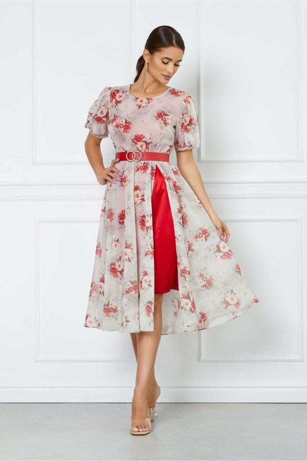rochie-mary-bej-midi-cu-imprimeuri-florale-corai-1042458-842640-4.jpeg Rochie Mary bej midi cu imprimeuri florale corai
