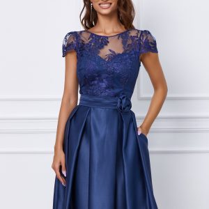 rochie-mbg-bleumarin-cu-dantela-la-bust-1056627-850794-4.jpeg Rochie MBG bleumarin cu dantela la bust