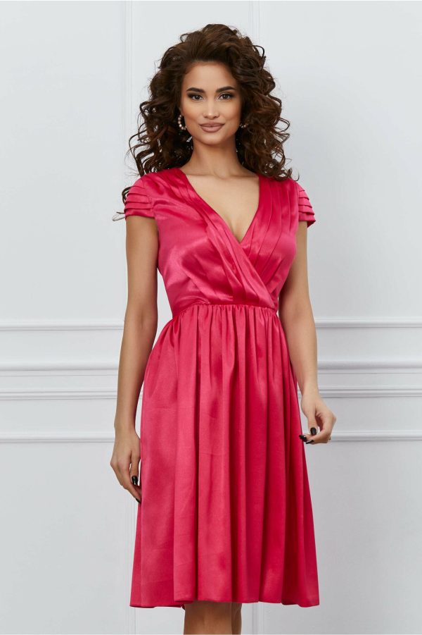 rochie-mbg-fucsia-cu-pliuri-la-bust-1023984-823857-4.jpeg Rochie MBG fucsia cu pliuri la bust