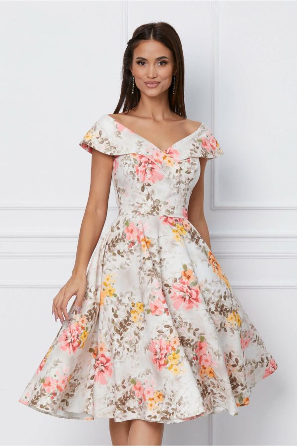 rochie-mbg-ivory-cu-imprimeuri-florale-roz-1064469-858813-4.jpeg Rochie MBG ivory cu imprimeuri florale roz