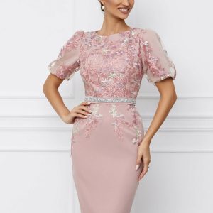 rochie-mbg-roz-cu-broderie-la-bust-1071477-862770-4.jpeg Rochie MBG roz cu broderie la bust