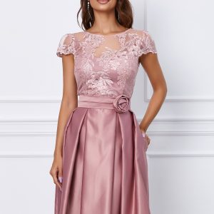 rochie-mbg-roz-cu-dantela-la-bust-1056501-850734-4.jpeg Rochie MBG roz cu dantela la bust