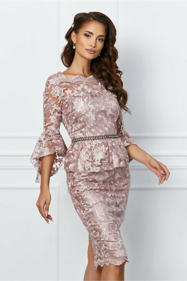 rochie-mbg-roz-cu-peplum-in-talie-1039884-837732-4.jpeg Rochie MBG roz cu peplum in talie