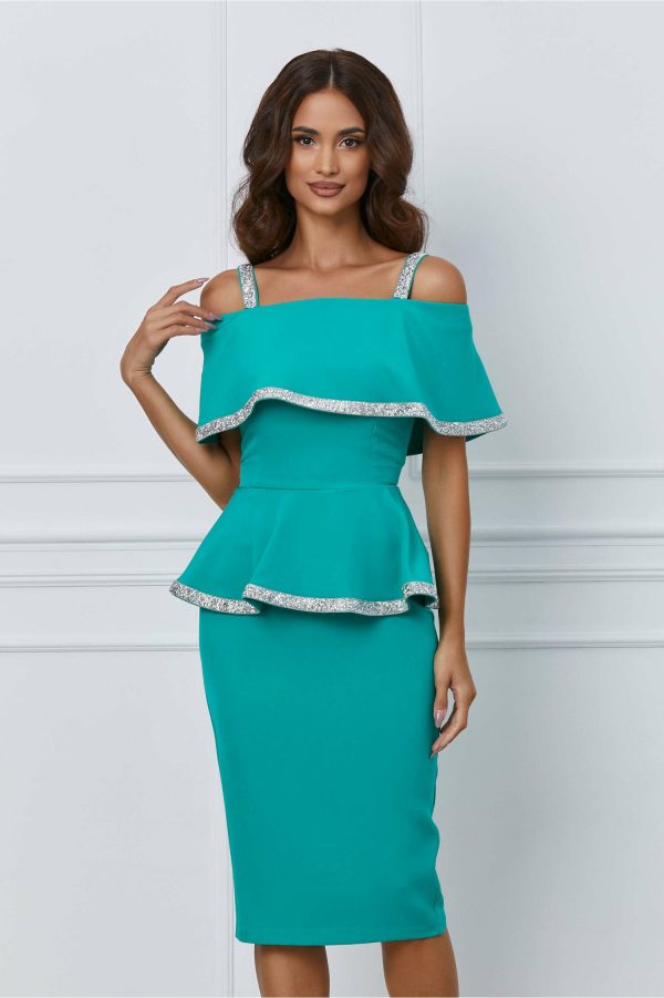 rochie-mbg-turcoaz-cu-strasuri-si-peplum-1065942-860085-4.jpeg Rochie MBG turcoaz cu strasuri si peplum