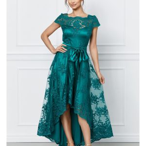 rochie-mbg-verde-smarald-cu-baza-asimetrica-1030413-831876-4.jpeg Rochie MBG verde smarald cu baza asimetrica