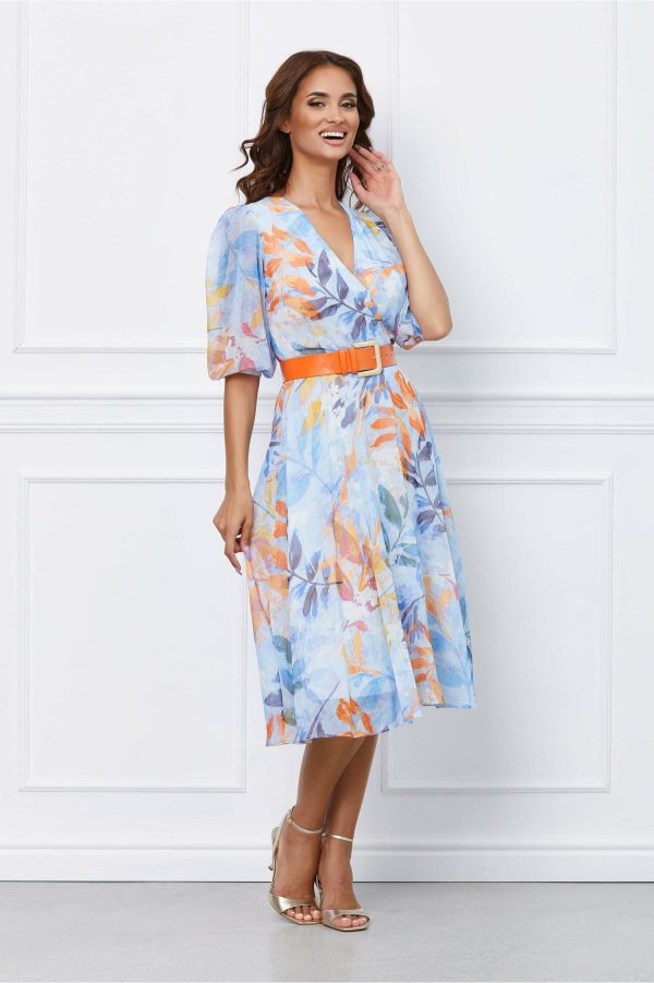 rochie-mia-bleu-cu-imprimeuri-orange-1050204-847182-4.jpeg Rochie Mia bleu cu imprimeuri orange