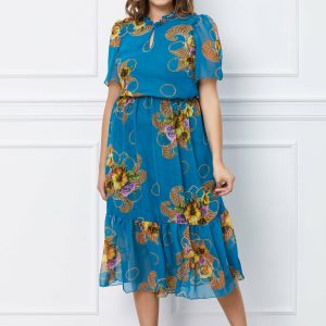 rochie-mirabela-turcoaz-cu-imprimeu-din-voal-cu-volan-la-baza-1048047-848736-4.jpeg Rochie Mirabela turcoaz cu imprimeu din voal cu volan la baza