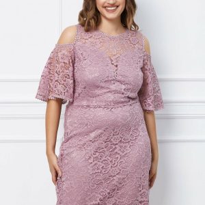 rochie-monica-roz-cu-maneci-evazate-si-decupate-la-umeri-1052658-849258-4.jpeg Rochie Monica roz cu maneci evazate si decupate la umeri