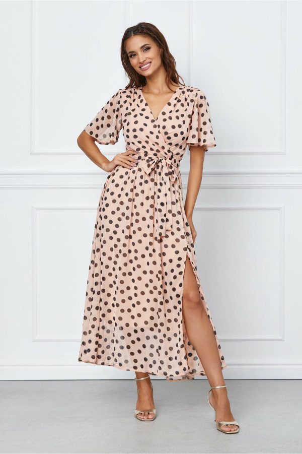rochie-moze-bej-din-voal-cu-buline-negre-1063362-857316-4.jpeg Rochie Moze bej din voal cu buline negre