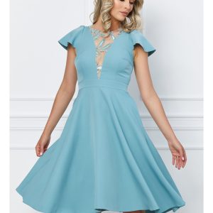 rochie-moze-bleu-cu-dantela-la-decolteu-1036221-836295-4.jpeg Rochie Moze bleu cu dantela la decolteu