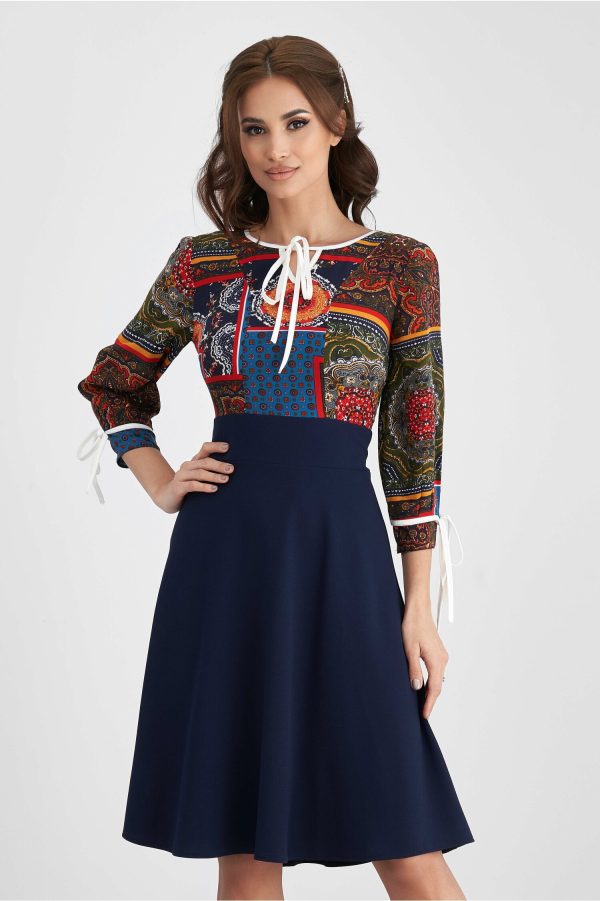 rochie-moze-bleumarin-cu-imprimeu-floral-la-bust-999279-804438-4.jpeg Rochie Moze bleumarin cu imprimeu floral la bust